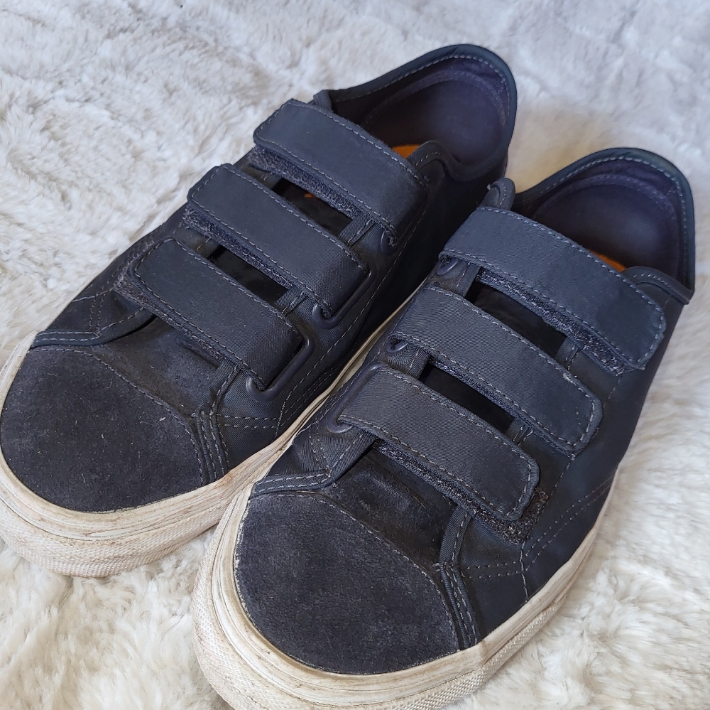 Vans scotchgard velcro slip on